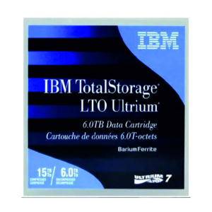 IBM LTO Ultrium 7 6TB Rewritable Data Cartridge Tape Part no. (38L7302)