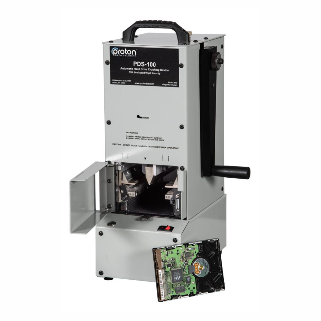 PROTON PDS-100 HDD DESTROYER/CRUSHER