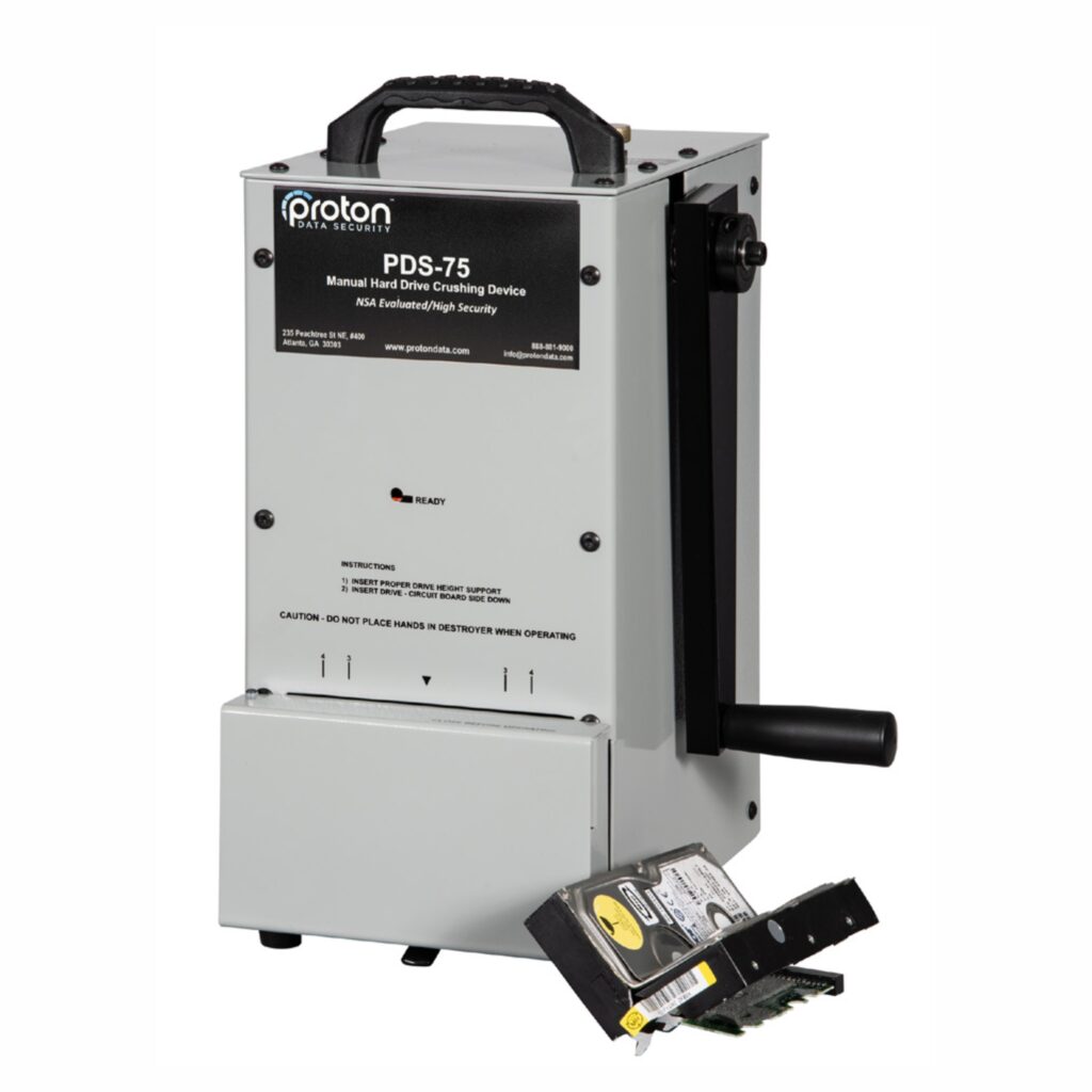 PROTON PDS-75 HDD DESTROYER/CRUSHER